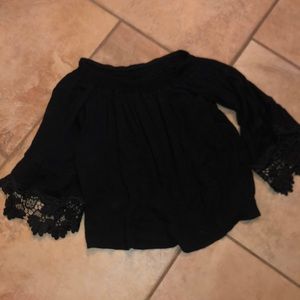 Off the shoulder shirt